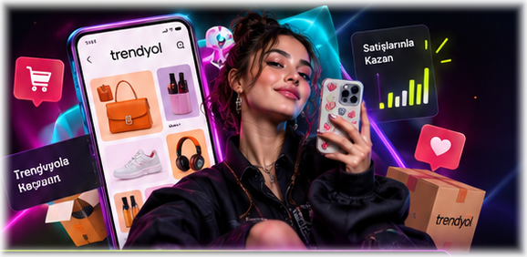 Trendyol influencer başvuru ve satış ortaklığı görseli